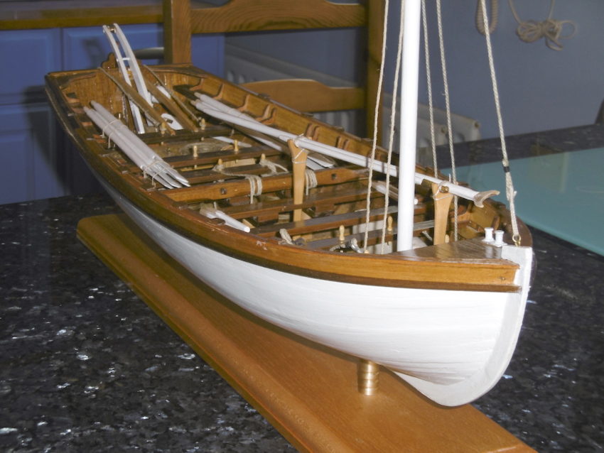 Model of HMS “Victory” launch