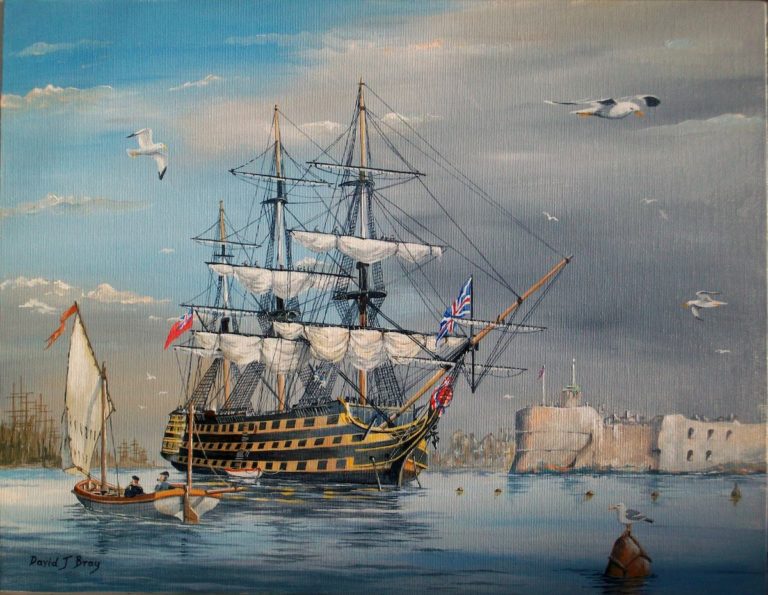 'HMS Victory' at Portsmouth