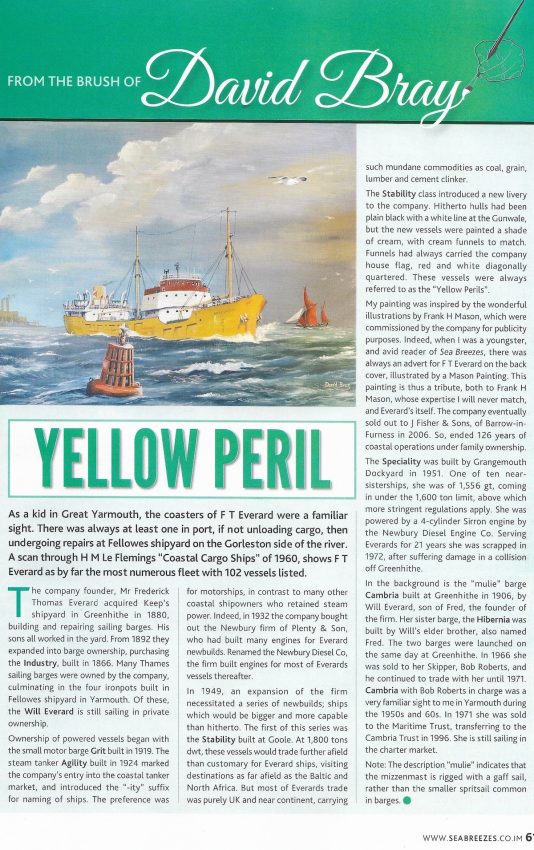 Sea Breezes cover-Yellow Peril